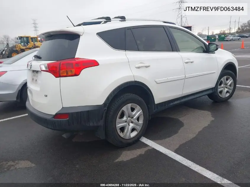 JTMZFREV9FD063484 2015 Toyota Rav4 Le