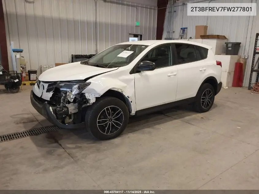2T3BFREV7FW277801 2015 Toyota Rav4 Le