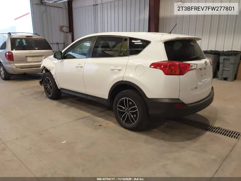 2T3BFREV7FW277801 2015 Toyota Rav4 Le