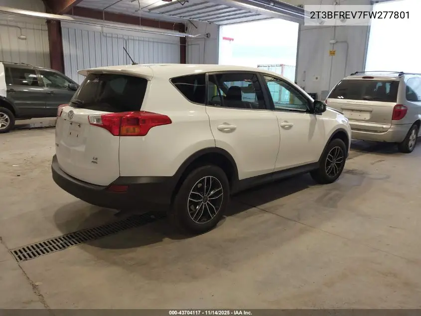 2T3BFREV7FW277801 2015 Toyota Rav4 Le