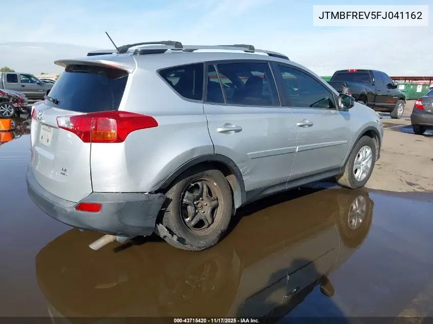 JTMBFREV5FJ041162 2015 Toyota Rav4 Le