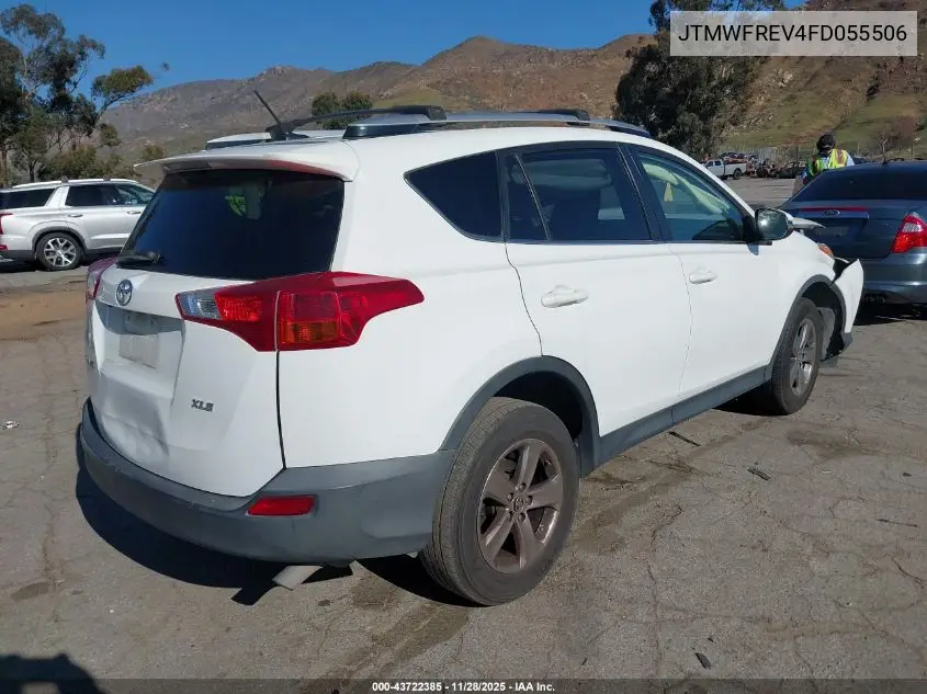 JTMWFREV4FD055506 2015 Toyota Rav4 Xle