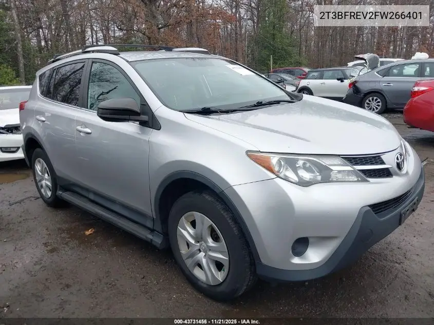2T3BFREV2FW266401 2015 Toyota Rav4 Le