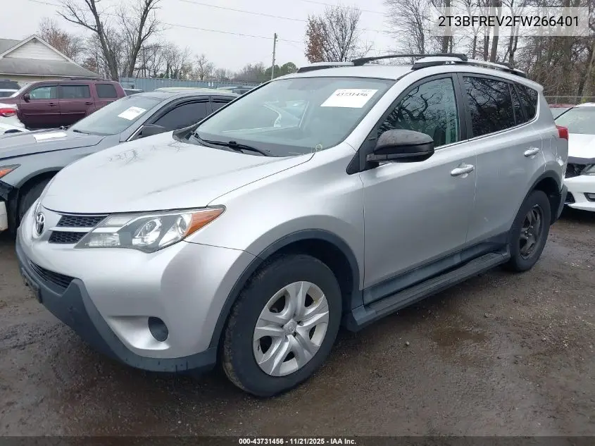 2T3BFREV2FW266401 2015 Toyota Rav4 Le