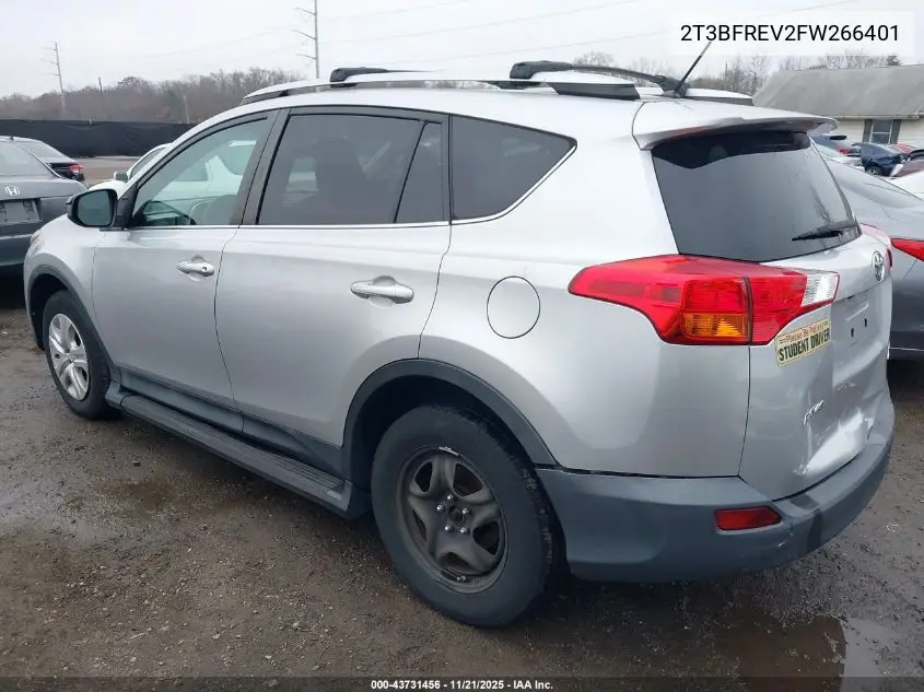 2T3BFREV2FW266401 2015 Toyota Rav4 Le