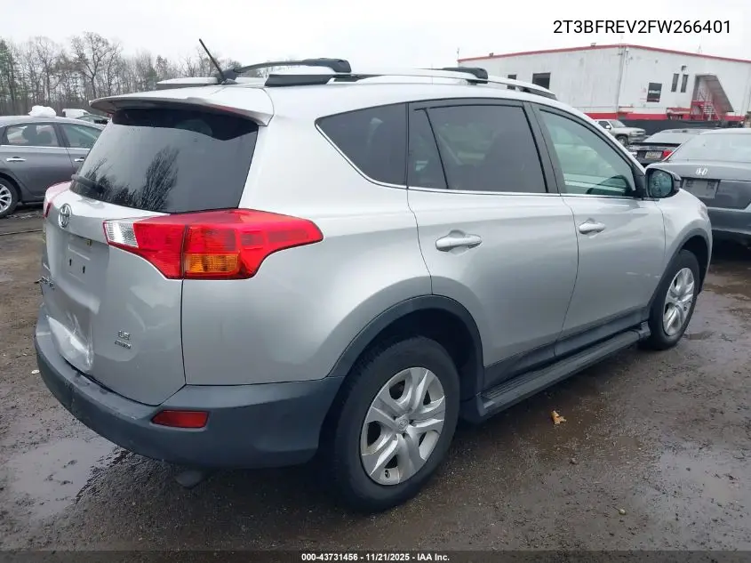 2T3BFREV2FW266401 2015 Toyota Rav4 Le