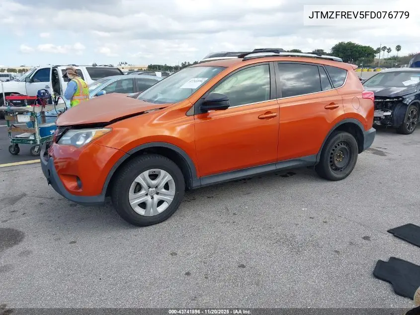 JTMZFREV5FD076779 2015 Toyota Rav4 Le
