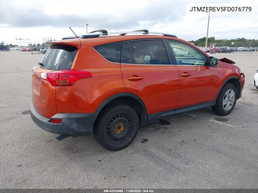 JTMZFREV5FD076779 2015 Toyota Rav4 Le