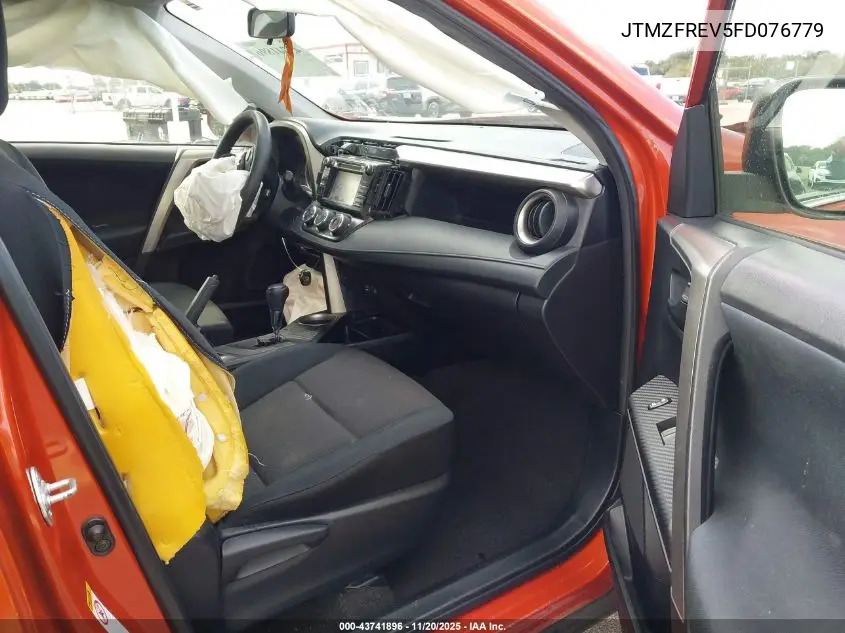 JTMZFREV5FD076779 2015 Toyota Rav4 Le