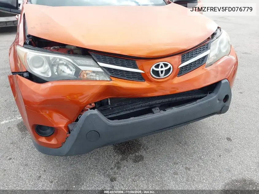 JTMZFREV5FD076779 2015 Toyota Rav4 Le