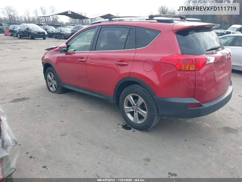 JTMRFREVXFD111719 2015 Toyota Rav4 Xle