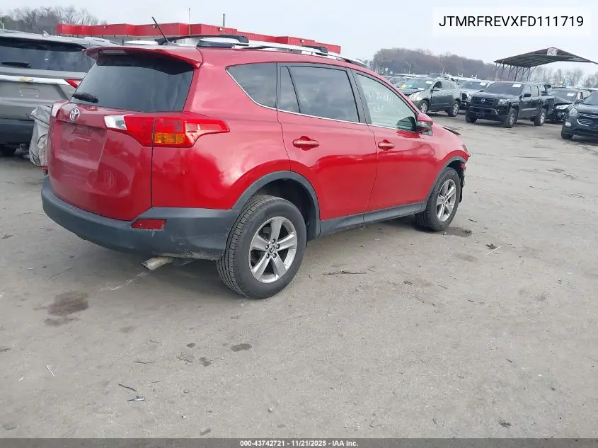 JTMRFREVXFD111719 2015 Toyota Rav4 Xle