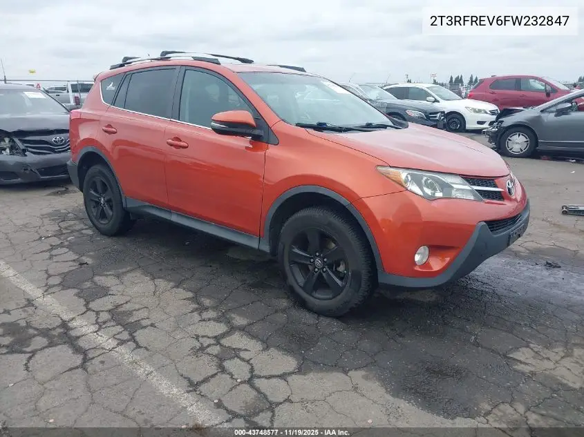 2T3RFREV6FW232847 2015 Toyota Rav4 Xle