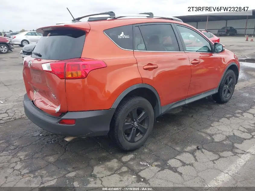 2T3RFREV6FW232847 2015 Toyota Rav4 Xle