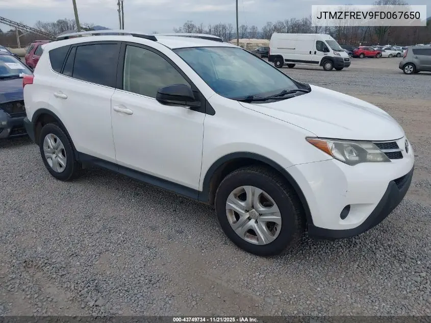 JTMZFREV9FD067650 2015 Toyota Rav4 Le