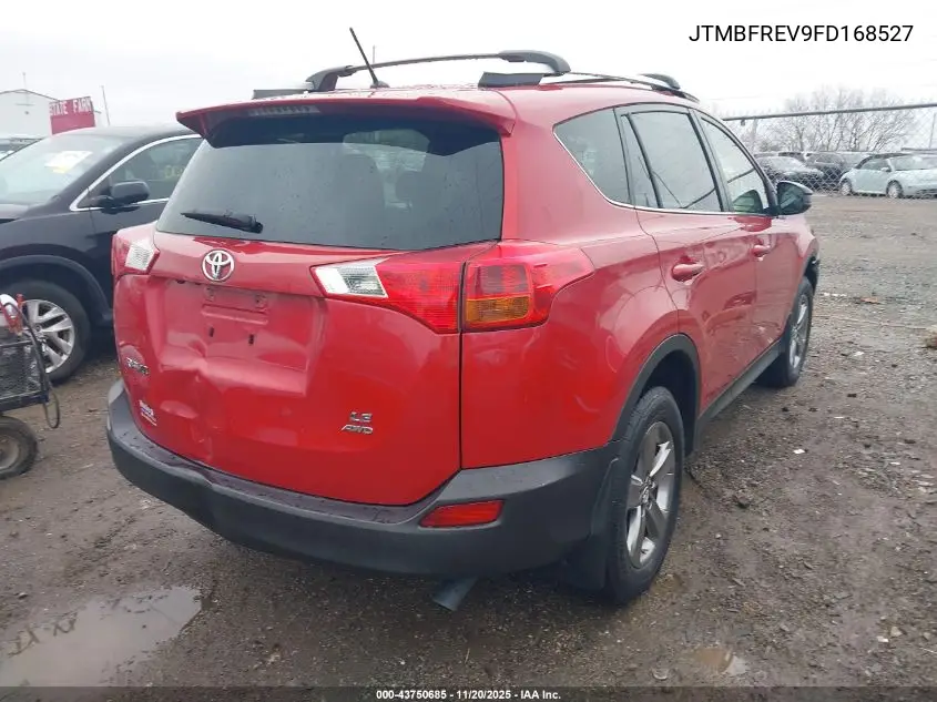 JTMBFREV9FD168527 2015 Toyota Rav4 Le