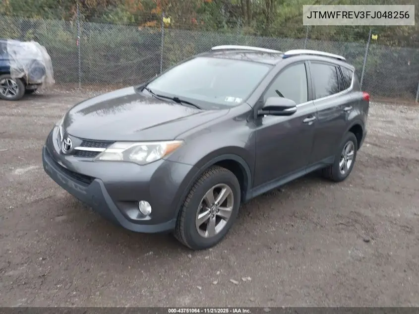 JTMWFREV3FJ048256 2015 Toyota Rav4 Xle