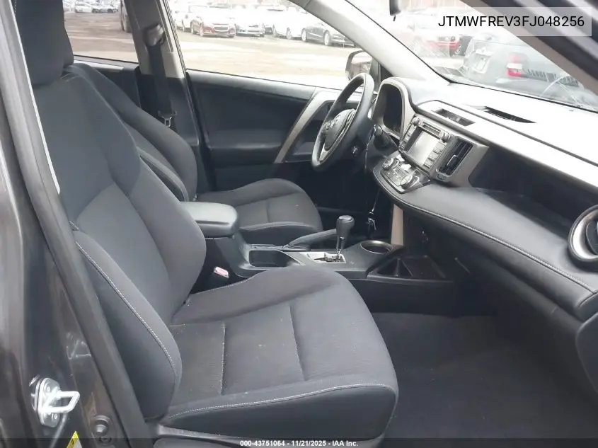 JTMWFREV3FJ048256 2015 Toyota Rav4 Xle