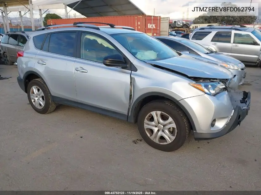 JTMZFREV8FD062794 2015 Toyota Rav4 Le