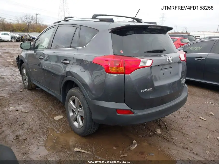 JTMRFREV4FD158258 2015 Toyota Rav4 Xle