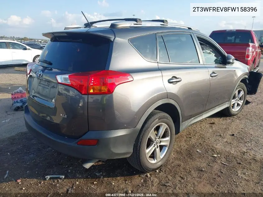 2T3WFREV8FW158396 2015 Toyota Rav4 Xle