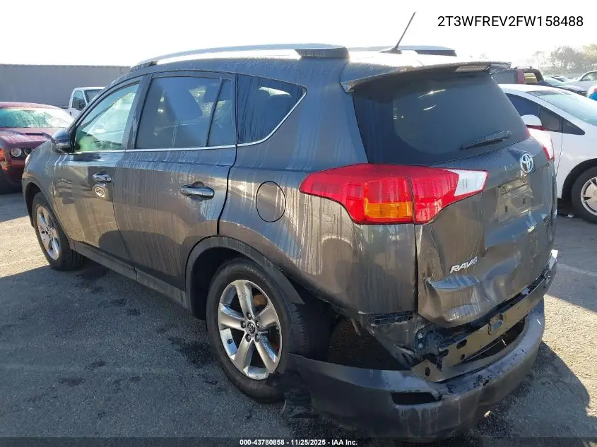 2T3WFREV2FW158488 2015 Toyota Rav4 Xle