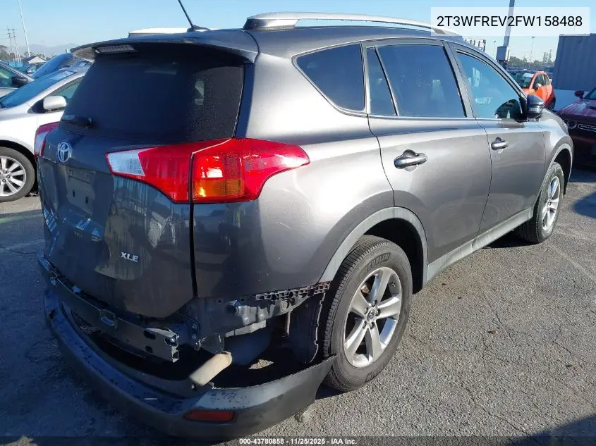 2T3WFREV2FW158488 2015 Toyota Rav4 Xle