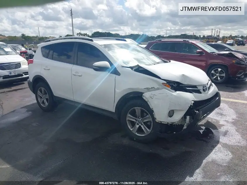 JTMWFREVXFD057521 2015 Toyota Rav4 Xle