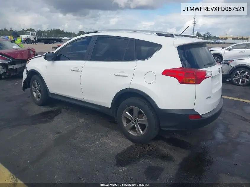 JTMWFREVXFD057521 2015 Toyota Rav4 Xle