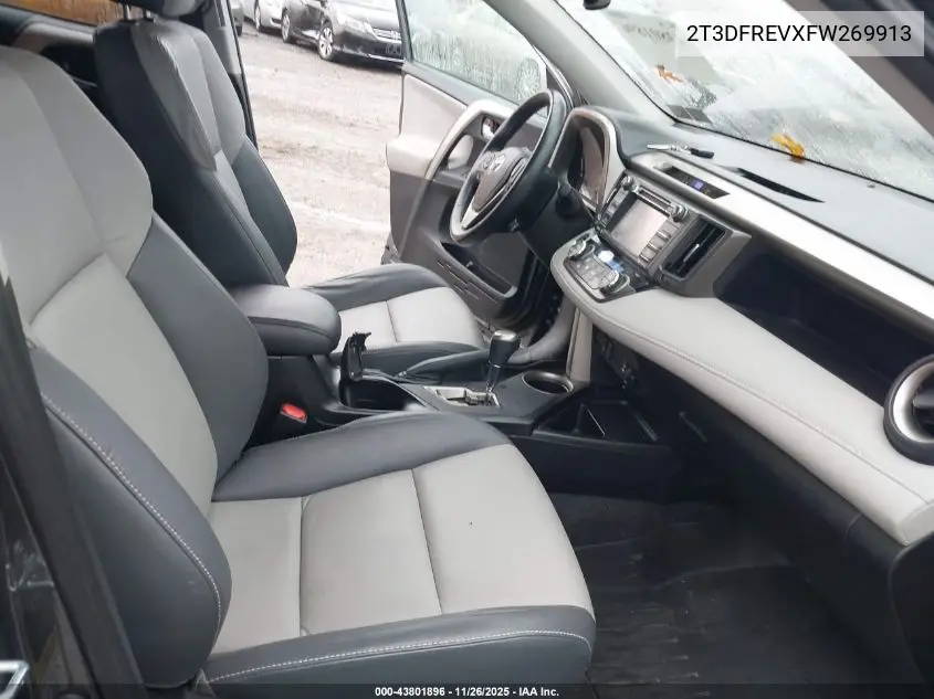 2T3DFREVXFW269913 2015 Toyota Rav4 Limited