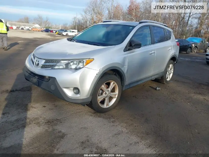 JTMZFREV5FD079228 2015 Toyota Rav4 Le