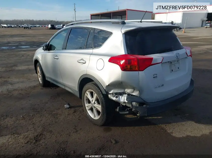 JTMZFREV5FD079228 2015 Toyota Rav4 Le