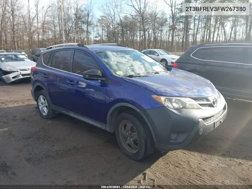 2T3BFREV3FW267380 2015 Toyota Rav4 Le
