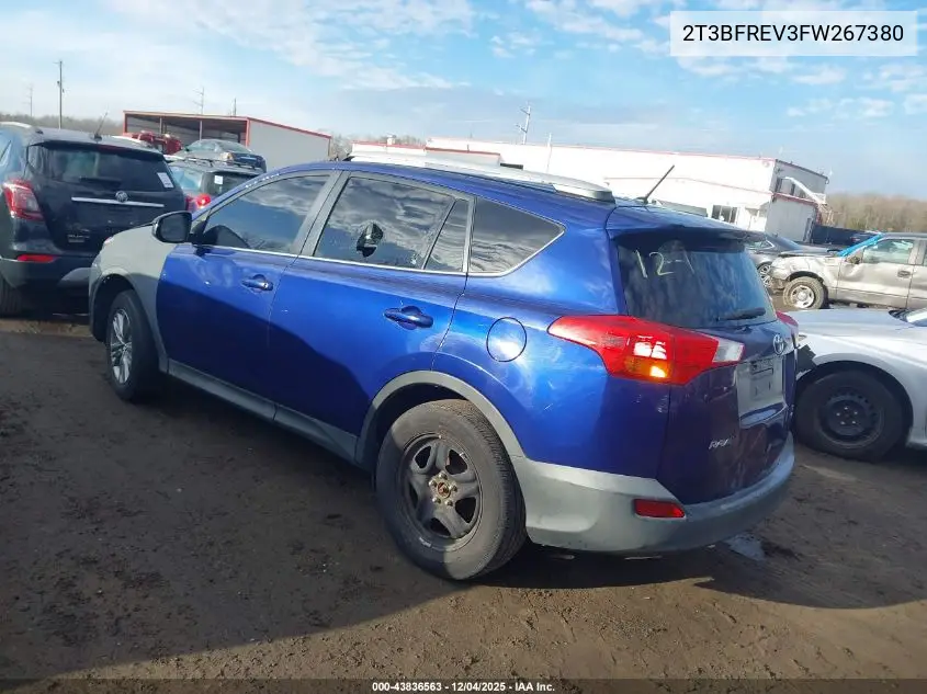 2T3BFREV3FW267380 2015 Toyota Rav4 Le