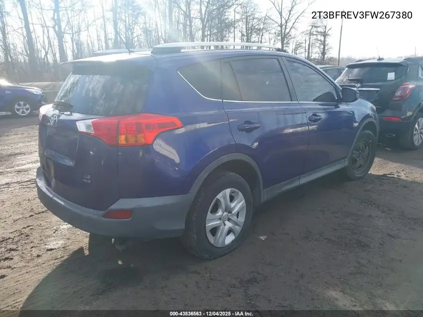 2T3BFREV3FW267380 2015 Toyota Rav4 Le