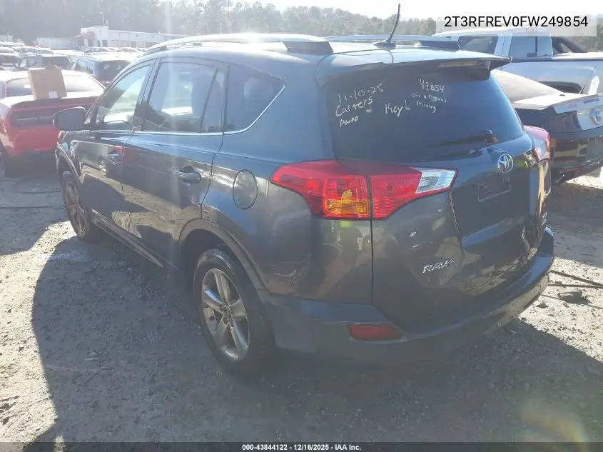 2T3RFREV0FW249854 2015 Toyota Rav4 Xle