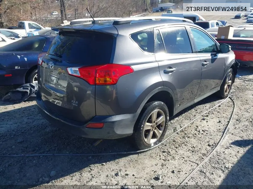 2T3RFREV0FW249854 2015 Toyota Rav4 Xle