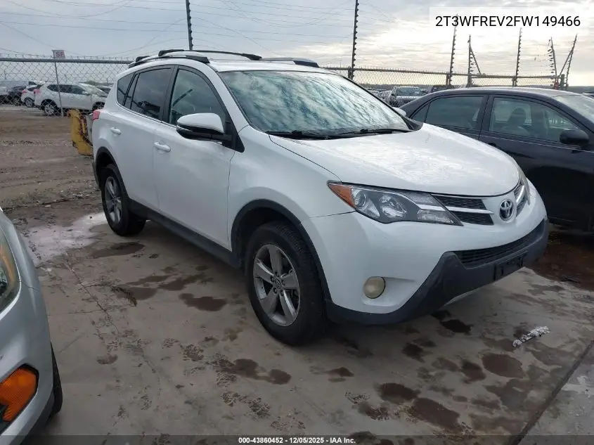 2T3WFREV2FW149466 2015 Toyota Rav4 Xle