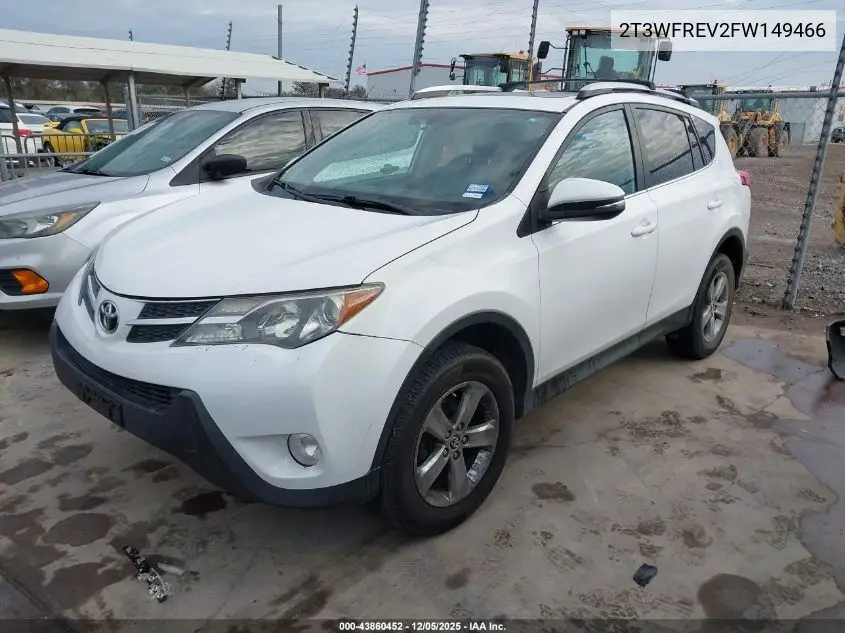 2T3WFREV2FW149466 2015 Toyota Rav4 Xle
