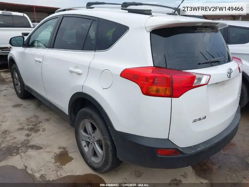 2T3WFREV2FW149466 2015 Toyota Rav4 Xle