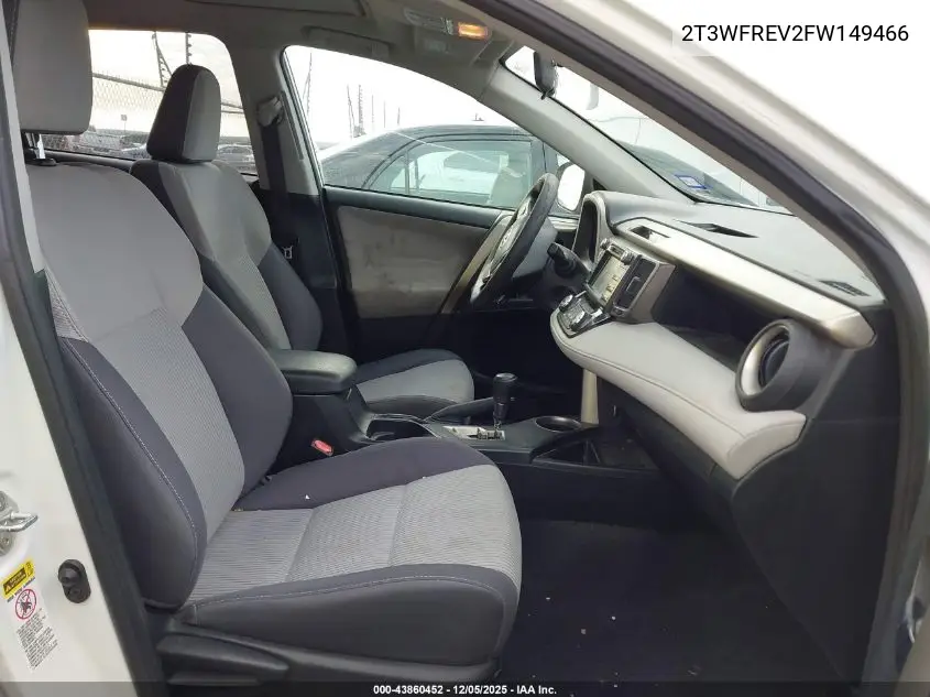 2T3WFREV2FW149466 2015 Toyota Rav4 Xle