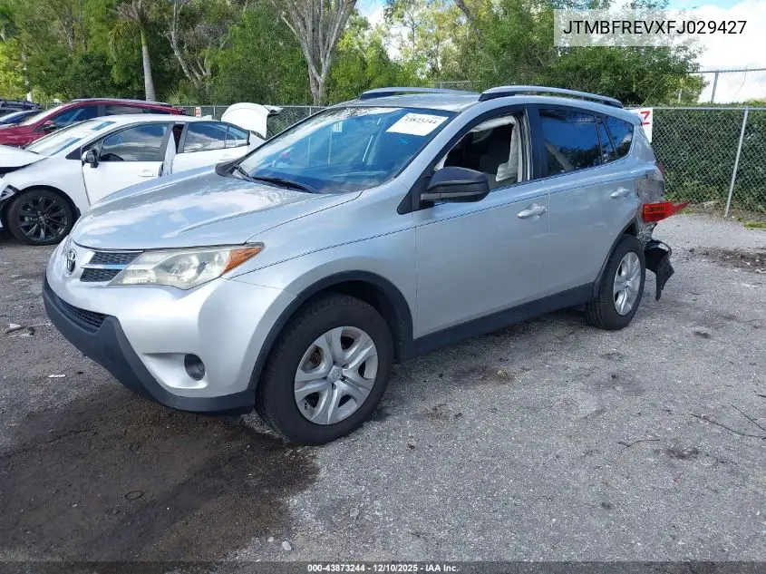 JTMBFREVXFJ029427 2015 Toyota Rav4 Le