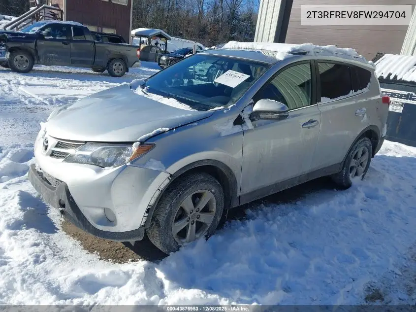 2T3RFREV8FW294704 2015 Toyota Rav4 Xle