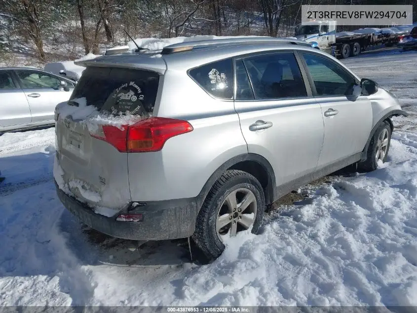2T3RFREV8FW294704 2015 Toyota Rav4 Xle