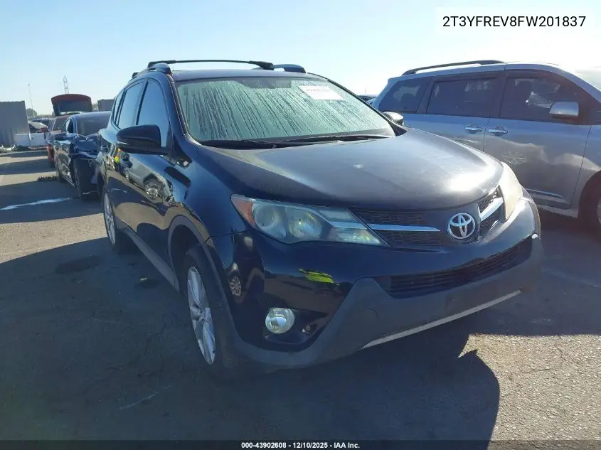 2T3YFREV8FW201837 2015 Toyota Rav4 Limited
