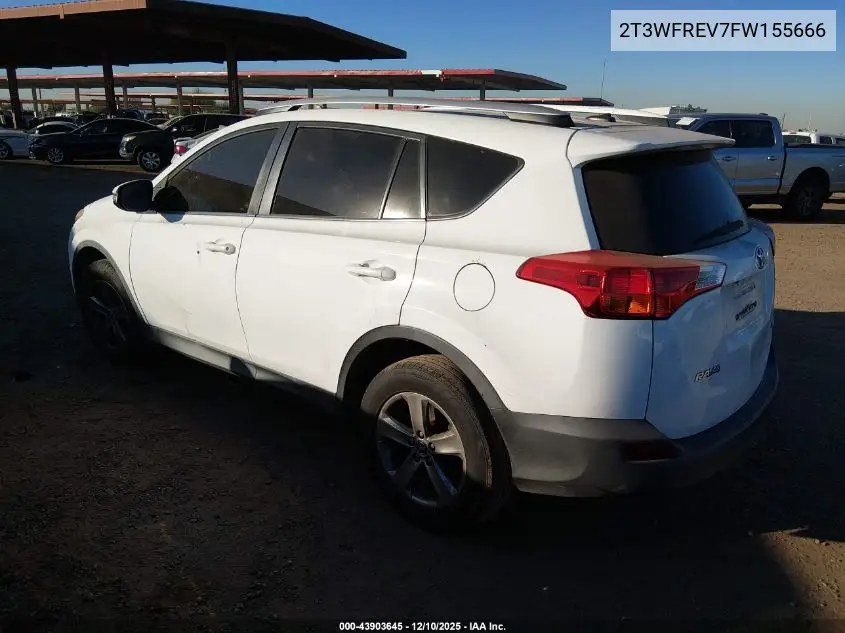 2T3WFREV7FW155666 2015 Toyota Rav4 Xle