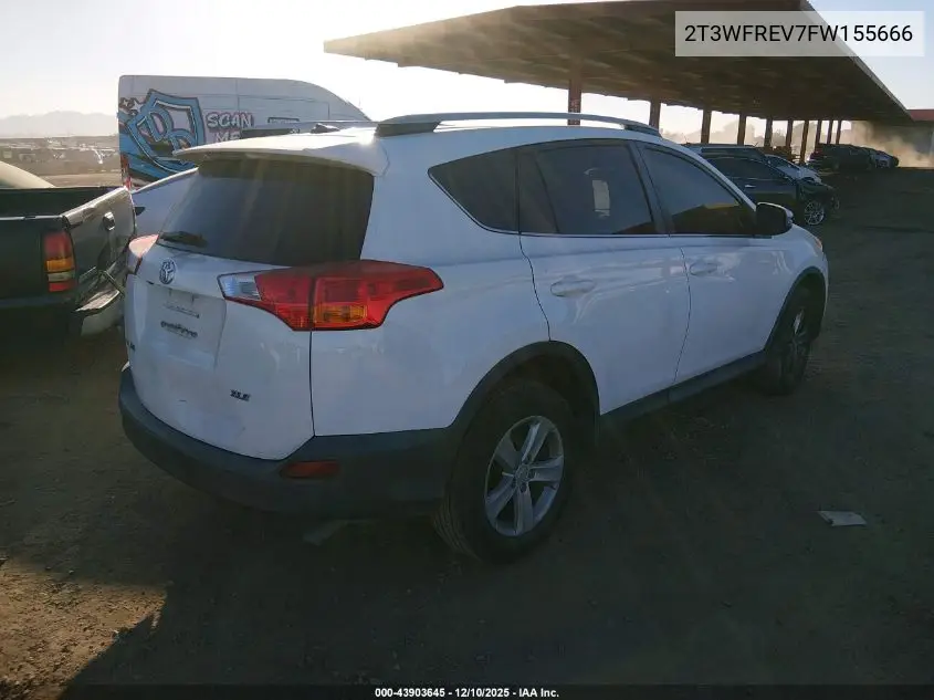 2T3WFREV7FW155666 2015 Toyota Rav4 Xle