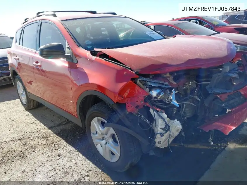 JTMZFREV1FJ057843 2015 Toyota Rav4 Le