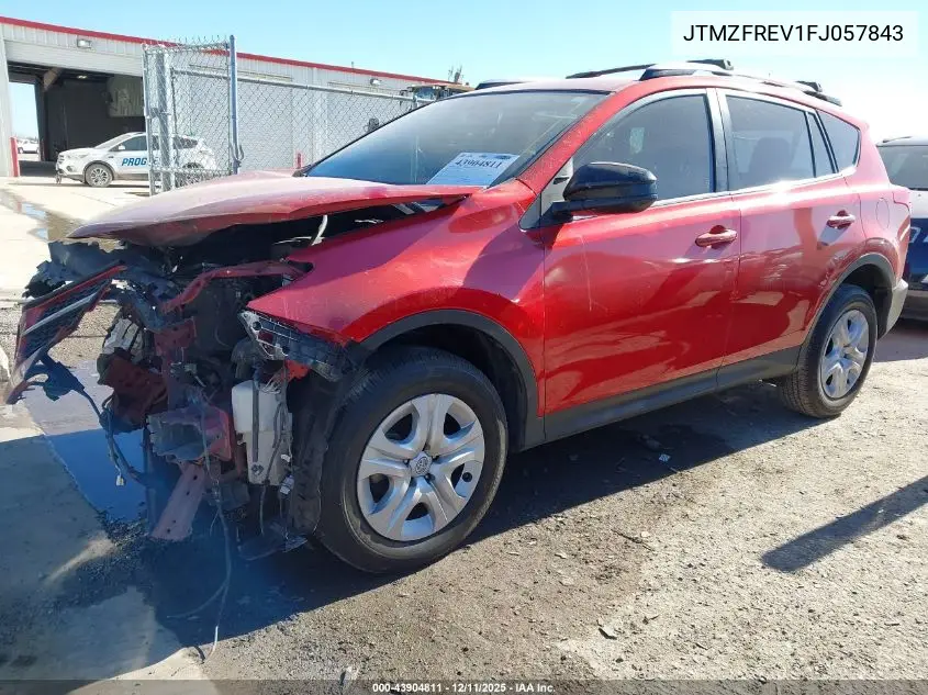 JTMZFREV1FJ057843 2015 Toyota Rav4 Le