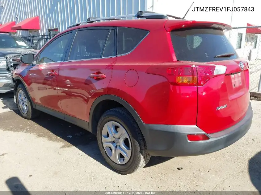 JTMZFREV1FJ057843 2015 Toyota Rav4 Le